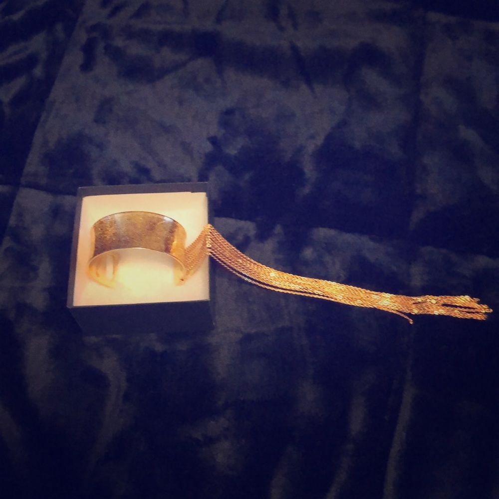 18k Gold Bracelet (Stainless Steel w Gold Plating)